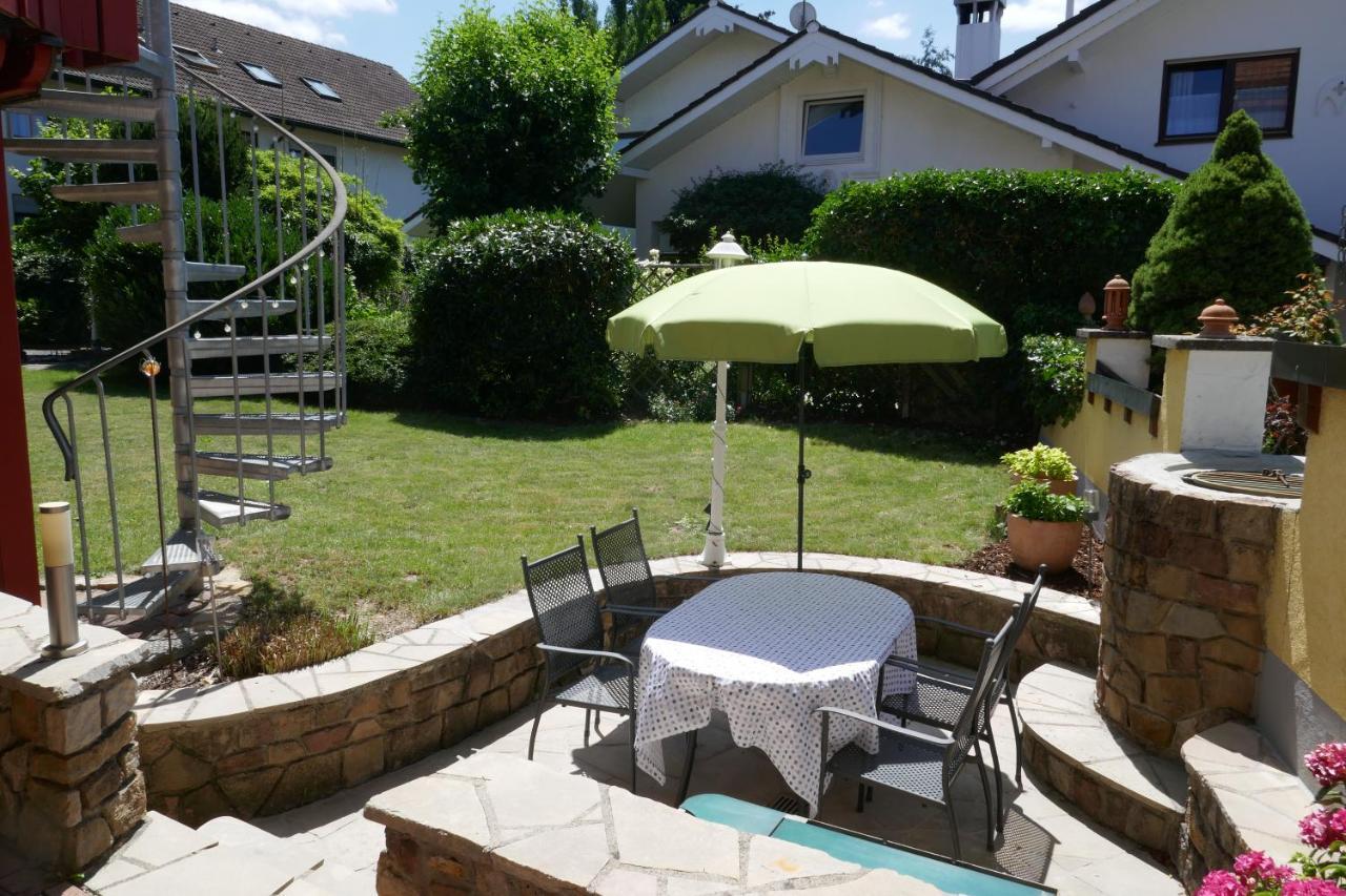 2 Zi - Fewo Schwarzwaldliebe Im Hexental, Terrasse Bollschweil Exteriér fotografie